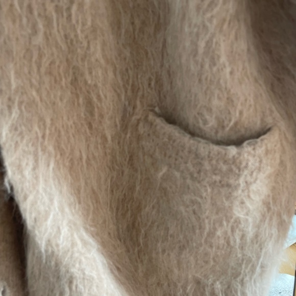 Toteme oversized alpaca cardigan - Picture 4 of 5